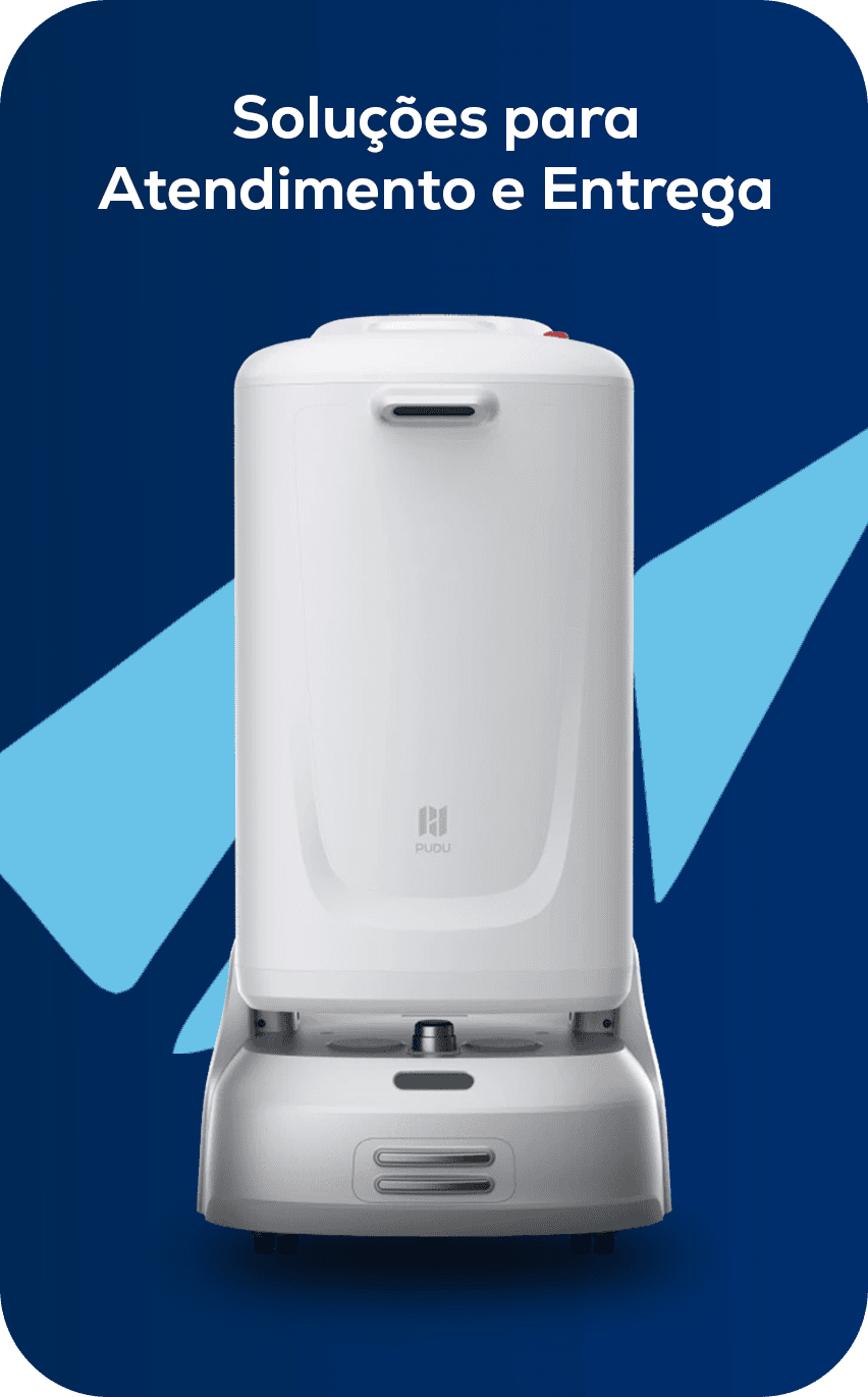 Robôs para Atendimento e Entrega - modelo 5